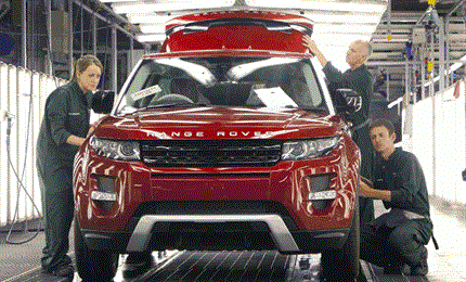 Увлажнители Condair в компании Jaguar Land Rover